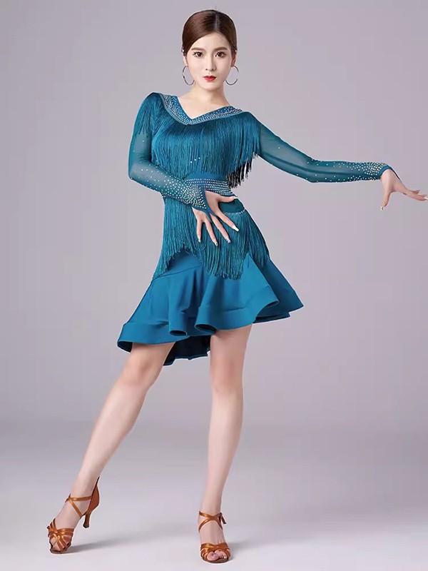 練習用ラテンワンピース✨かっこいいダンスウェア！ 新品 未使用 練習用ラテンワンピース かっこいいダンスウェア！ 練習用