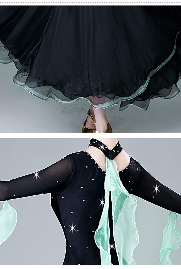 社交ダンス ドレス 競技用 社交ダンス衣装 ワンピース スタンダード