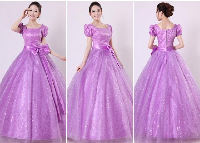 送料無料】ロングドレス 演奏会 他と被らない キラキラカラードレス 袖