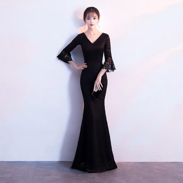 【送料無料】マーメイド ロングドレス ドレス 大人 ピアノ 発表会 マーメイドライン 結婚式 パーティー 二次会 お呼ばれ 撮影　おしゃれ ロングドレス 演奏会 ロングドレス ステージドレス