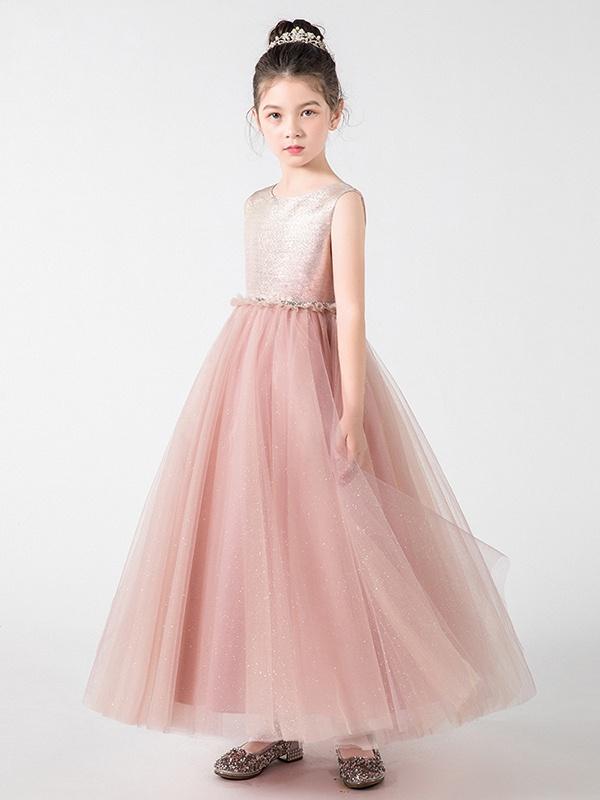 子供ドレス ピアノ発表会 ワンピース 女の子 160 フラワーガール ノースリーブ ドレス Aラインワンピース 七五三 卒業式 結婚式 ピンク の通販はau Pay マーケット Glory Shop