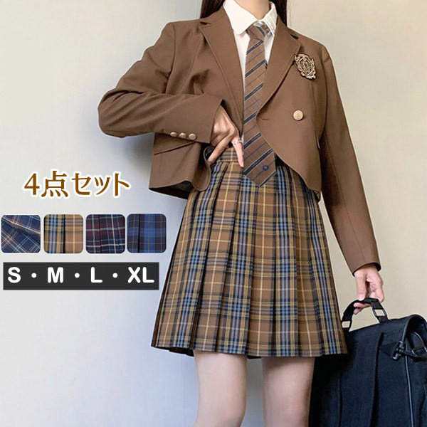 卒業式スーツ 女の子 子供服 4点セット ゆったりサイズ フォーマル