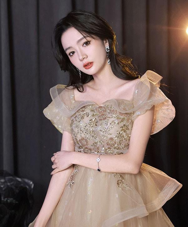 イブニングドレス 大人 ピアノ 発表会 ロングドレス アシンメトリー