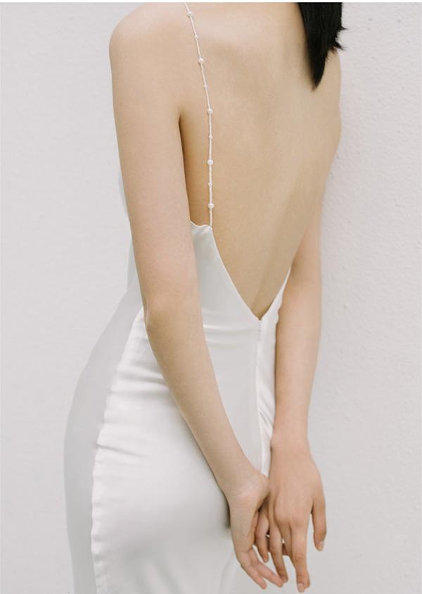 送料無料】花嫁 ウェディングドレス ファスナー 白ドレス ワンピース