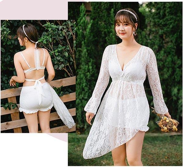 手数料安い 透け感 ビキニ ぽっちゃり水着 Vネック レディース 水着 ぽっちゃり 体型カバー 大きいサイズ 当店人気 送料無料 Lovemesomegadgets Com