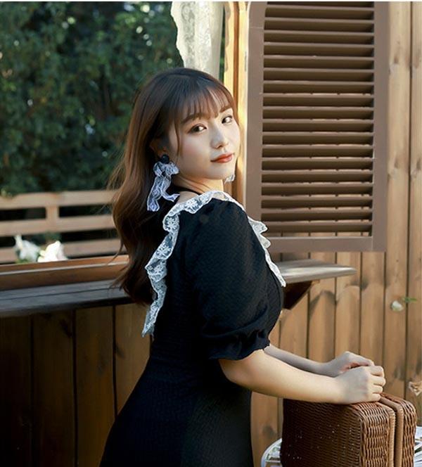 オールインワン ワンピース水着 ぽっちゃり水着 レディース 水着 体型カバー 大きいサイズ ぽっちゃり レース 海 沖縄 温泉 大人 可愛い の通販はau Pay マーケット Glory Park