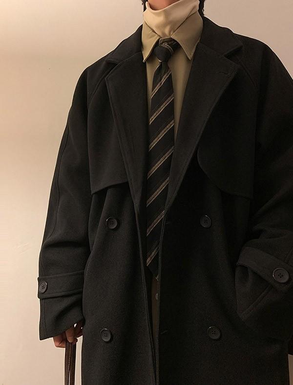 メンズ チェスターコート 大きいサイズ 通学 dk 通勤 ビジネス 冠婚葬祭 フォーマル カジュアル 暖かい アウター メンズファッション 春 秋冬 ベージュ グレー ブラック M L XL 2XL 3XL 4XL 5XL dm212t2t2l9_10