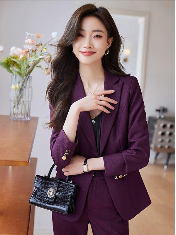 スーツ レディース 大きいサイズ パンツスーツ 通勤 事務服 就活 就職