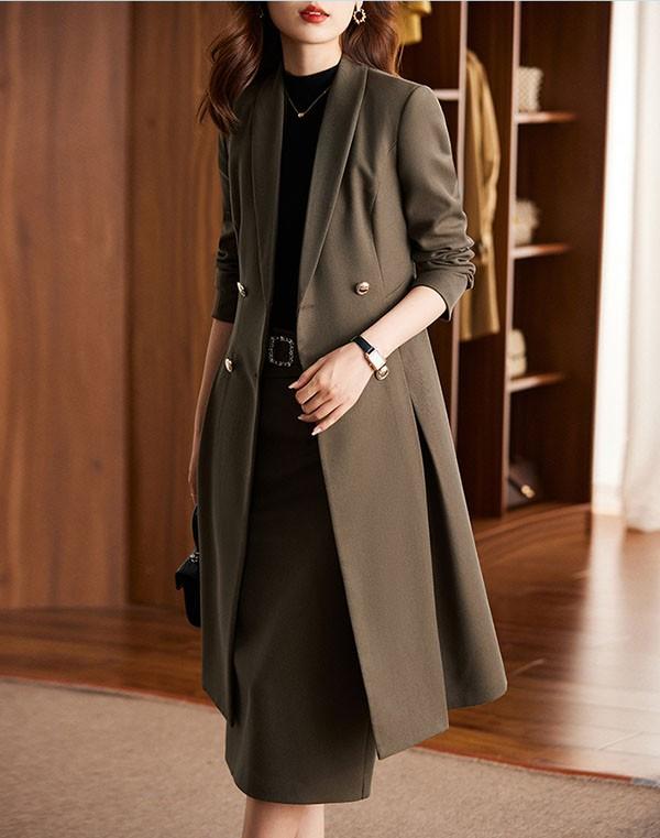 【送料無料】スーツ レディース スカートスーツ 大きいサイズ 通勤 事務服 就活 就職活動 面接 仕事着 フォーマル 長袖 オフィス ビジネス 事務服