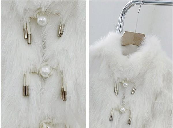 送料無料】ふわふわコート エコファー フェイクファー もこもこ