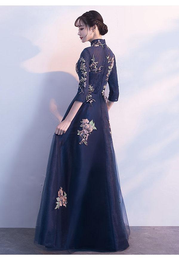 【送料無料】ロングドレス 演奏会 結婚式 パーティードレス 大きいサイズ 体型カバー 着痩せ ワンピース上品 ブライズメイド ドレス 披露宴 発表会_10