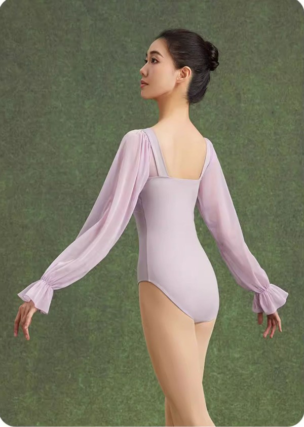 バレエ レオタード 長袖 大人 バレエ用品 コスチューム ユニフォーム バレリーナ 衣装 ダンス ballet用品 レッスン着 レオタード 練習衣装 ジュニア 韓国 大人用 バレエ用品 お洒落 新体操 練習着 韓国be017x0x0zu_9