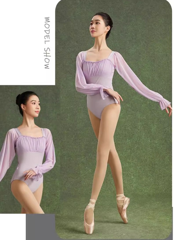 バレエ レオタード 長袖 大人 バレエ用品 コスチューム ユニフォーム バレリーナ 衣装 ダンス ballet用品 レッスン着 レオタード 練習衣装 ジュニア 韓国 大人用 バレエ用品 お洒落 新体操 練習着 韓国be017x0x0zu_11