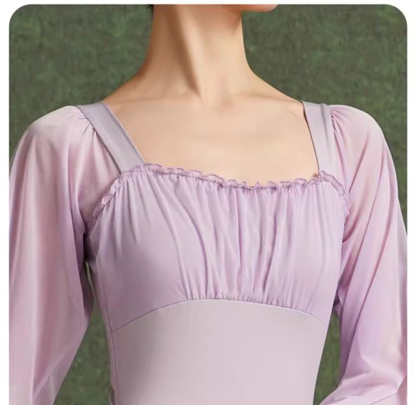 バレエ レオタード 長袖 大人 バレエ用品 コスチューム ユニフォーム バレリーナ 衣装 ダンス ballet用品 レッスン着 レオタード 練習衣装 ジュニア 韓国 大人用 バレエ用品 お洒落 新体操 練習着 韓国be017x0x0zu_12