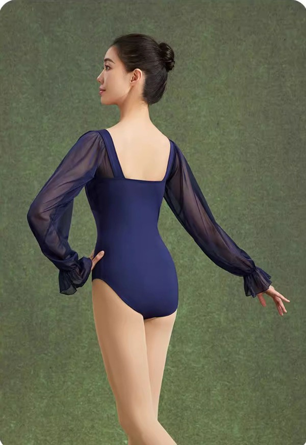 バレエ レオタード 長袖 大人 バレエ用品 コスチューム ユニフォーム バレリーナ 衣装 ダンス ballet用品 レッスン着 レオタード 練習衣装 ジュニア 韓国 大人用 バレエ用品 お洒落 新体操 練習着 韓国be017x0x0zu_7