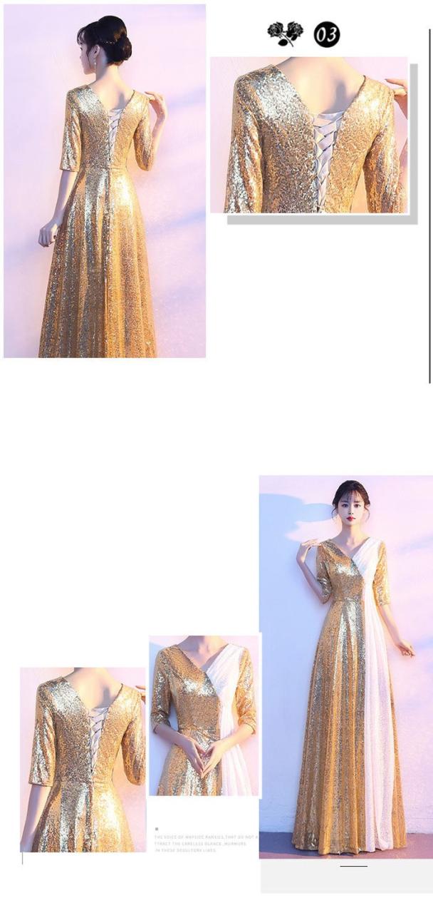 ロングドレス オフショルダー 演奏会 大人 ピアノ 発表会 ワンピース 黒 袖付き 演奏会ドレス キラキラ ドレス 半袖 成人式 同窓会 Aライン 結婚式 ステージドレス 二次会 花嫁 母親 パーティードレス ウエディング ハワイ 結婚式 d9034x0x0zu_11