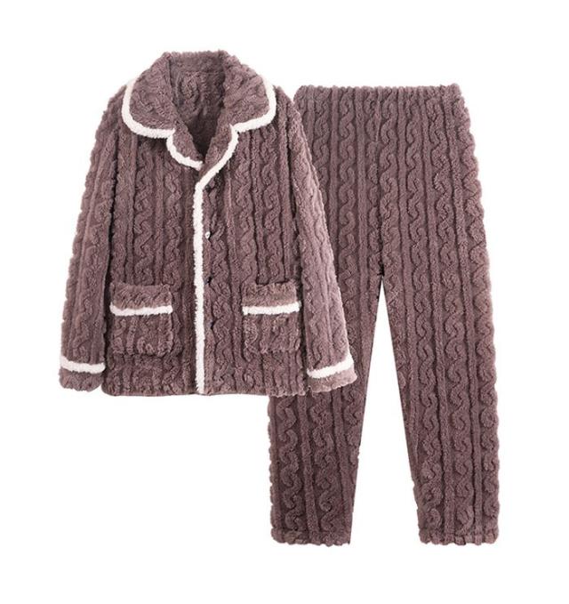 パジャマ メンズ 長袖 冬用 あったか パジャマ ルームウェア 紳士 男物