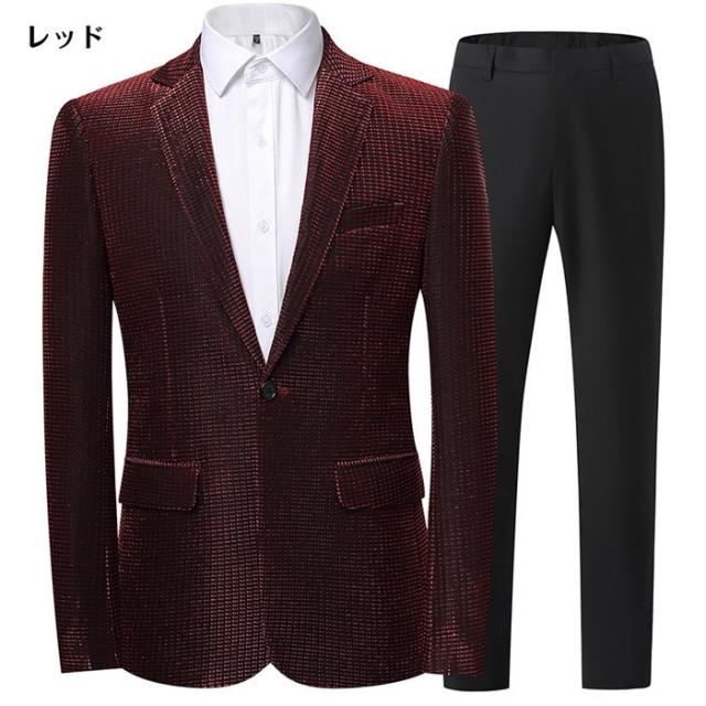 メンズ スーツ ステージ衣装 カラオケ 大会 忘年会 司会 新作 男性用スーツ 演出服 王子様 貴公子 大人 演奏会 メンズ スーツ 大きいサイズ 舞台衣装 演劇オペラ声楽 コスプレ衣装 クリスマス仮装 ハロウィン衣装 eg050x0x0h5_1