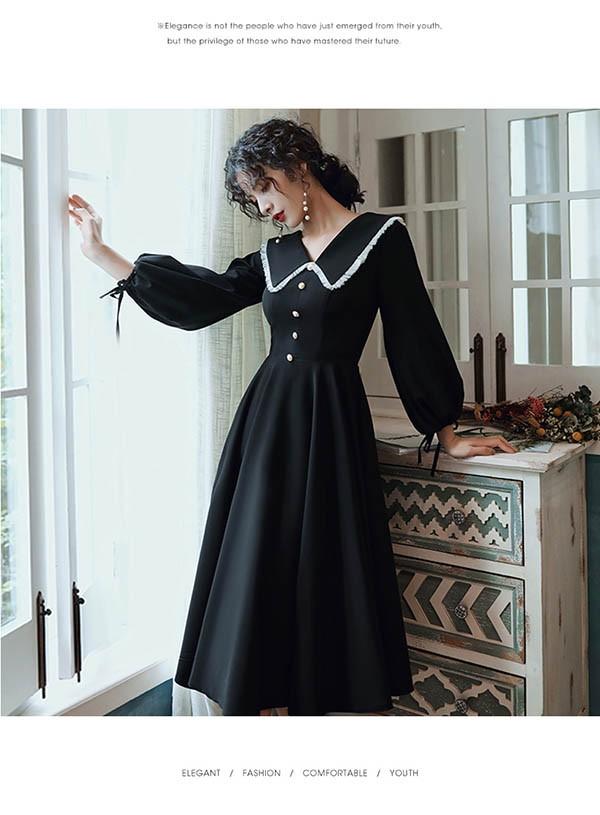 ロングドレス ミモレ丈 ひざ丈ドレス 演奏会 ピアノ 発表会 ビッグ