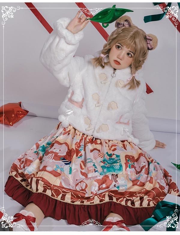 もこもこアウター ショートコート 可愛い クマ耳 熊 ジャケット 女の子 レディース 厚手 ボレロ ロリータ lolita 秋冬 ホワイト 白 小柄 学生 通学 通勤 防寒 寒さ対策 柔らかい 軽い着心地 暖かい カジュアル もこもこアウター ショートコート 可愛い クマ耳 熊 ジャケット 女の子
