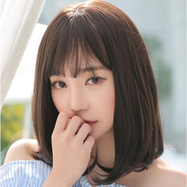 フルウィッグ セミロング レディース ワンカール 小顔 ヘアネット付 ふんわり前髪 ナチュラルカール コスプレ ハロウィン Wig かつら の通販はau Pay マーケット Glory Shop