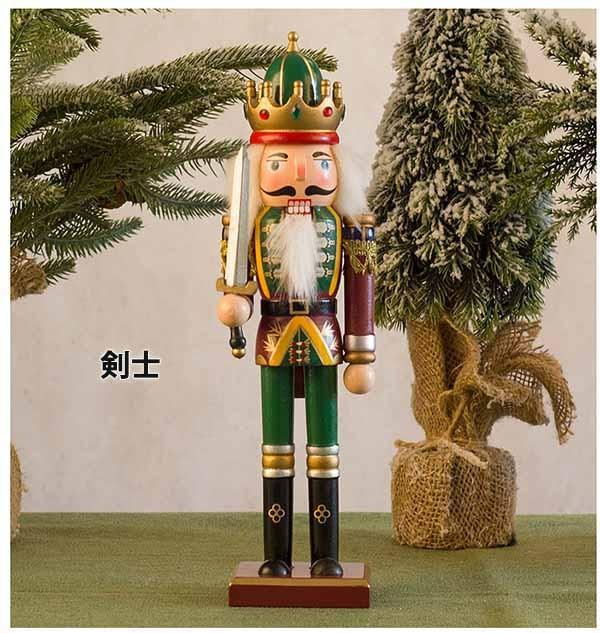 くるみ割り人形 手作り おもちゃ ハンドメイド 置き物 北欧 雑貨 木工