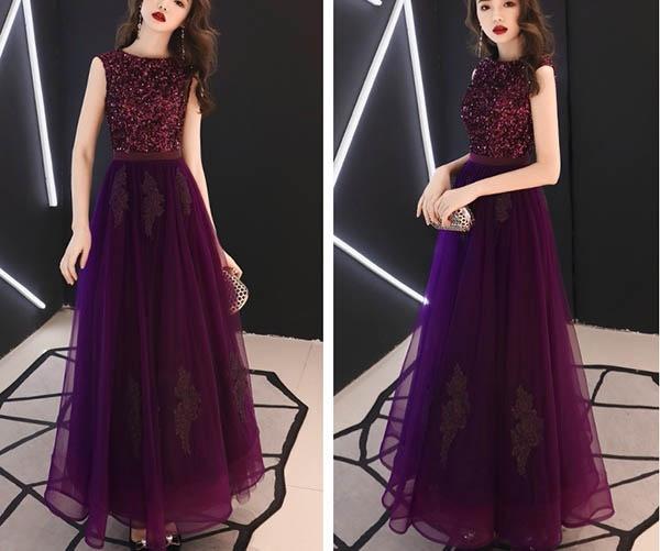 送料無料】ロングドレス 演奏会 結婚式ワンピース ドレス 大人 ピアノ