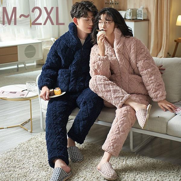 ＪＵＴＡＯＰＩＮ＼ジュタオピン] ペアパジャマ 冬 もこもこ カップル メンズ ルームウェア フード付き 可愛い おしゃれ ペアル ＪＵＴＡＯＰＩＮ＼ ジュタオピン] ペアパジャマ 冬 もこもこ カップル メンズ ルームウェア うさぎ チェック ファッション ペア ペア ... ジュタオピン ペアパジャマ 冬 モコモコ カップル ペア ルームウェア セット 長袖 ペア パジャマ 夫婦 もこもこ メンズ ペアパ