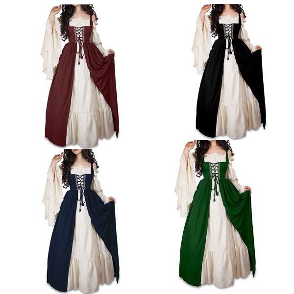 コスプレ 4カラー コスプレ 公演服 ワンピース ドレス 中世ヨーロッパ 中世 ヨーロッパ風 復古風 西洋 レディース 大人 コスチュームの通販はau Pay マーケット Glory Shop