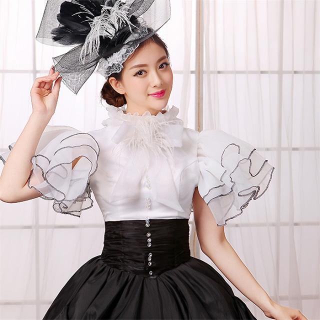 貴族 衣装 小さいサイズ 大きいサイズ 新劇演出 現代劇演出 オーダーメイド可能 王族服 ジュリエット ヨーロッパ風 結婚式 演出服 パーティードレス パニエ追加可 d9114z7z7h5z7_8