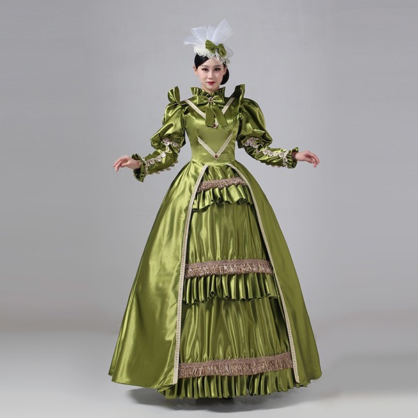 ロココ 貴族ドレス中世 貴婦人ドレス ステージ 衣装 中世ドレス お姫様