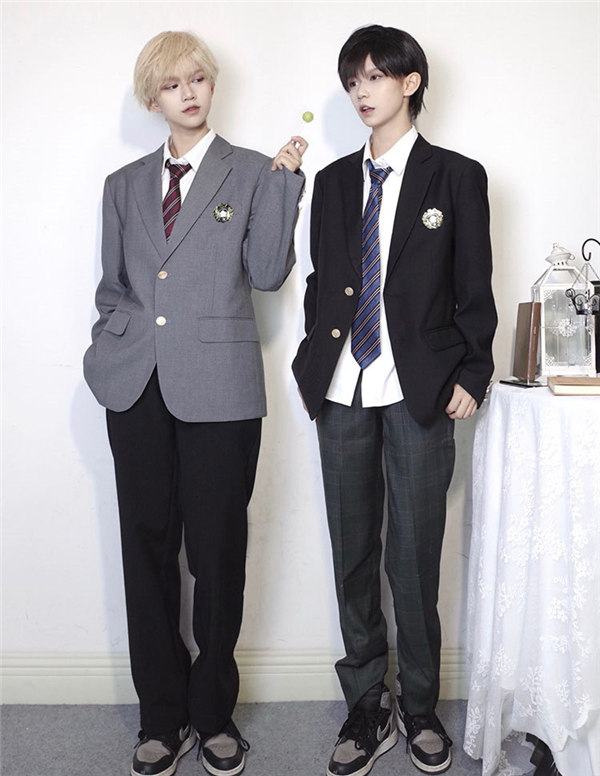 【送料無料】男の子スーツ　入学式スーツ 卒業式 jk 学生服 無地 コート 上下セット男子高生制服 フォーマル スーツジャケット 発表会
