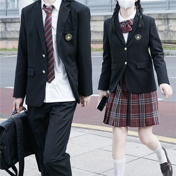 【送料無料】男の子スーツ　入学式スーツ 卒業式 jk 学生服 無地 コート 上下セット男子高生制服 フォーマル スーツジャケット 発表会