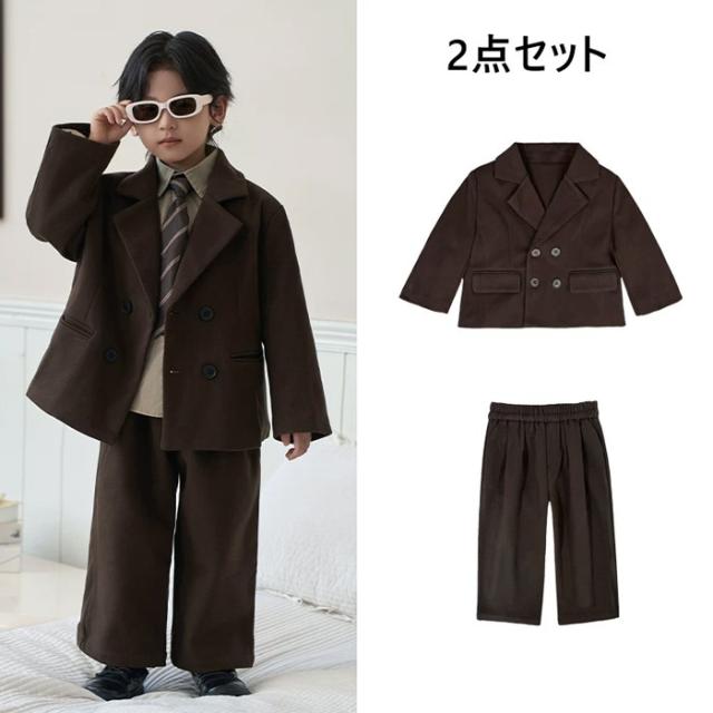 フォーマル スーツ 男の子 キッズ スーツ 入学式 子供スーツ 発表会 入園式 こども 子供服 小学校 フォーマルスーツ キッズスーツ 七五三 ベビースーツ 結婚式 卒園式 卒業式 小学生 保育園 冠婚葬祭 ブラウン ブラック ベージュ 90-160 ma017zbzbx7_10