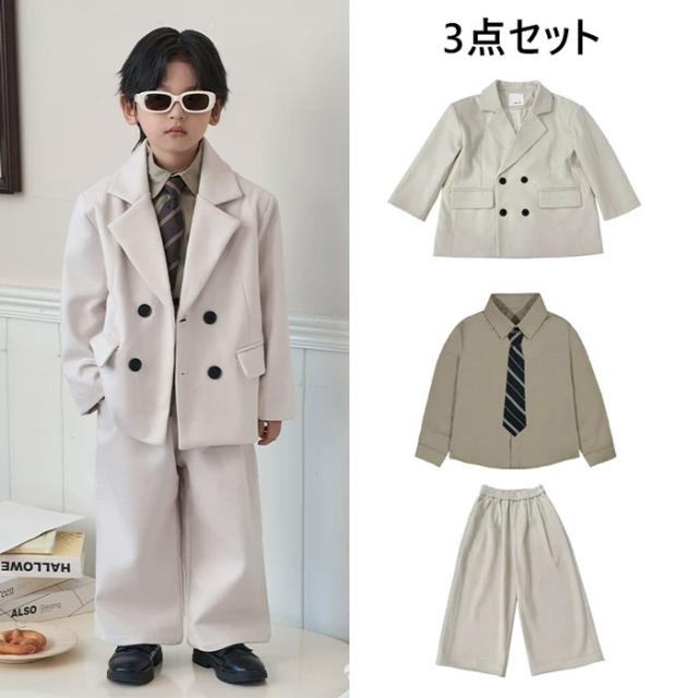 フォーマル スーツ 男の子 キッズ スーツ 入学式 子供スーツ 発表会 入園式 こども 子供服 小学校 フォーマルスーツ キッズスーツ 七五三 ベビースーツ 結婚式 卒園式 卒業式 小学生 保育園 冠婚葬祭 ブラウン ブラック ベージュ 90-160 ma017zbzbx7_4