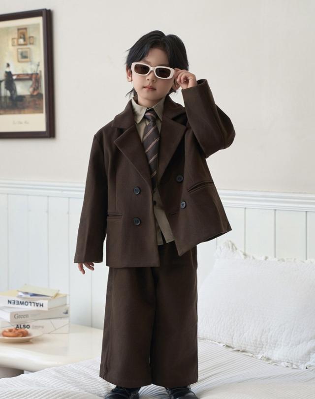 フォーマル スーツ 男の子 キッズ スーツ 入学式 子供スーツ 発表会 入園式 こども 子供服 小学校 フォーマルスーツ キッズスーツ 七五三 ベビースーツ 結婚式 卒園式 卒業式 小学生 保育園 冠婚葬祭 ブラウン ブラック ベージュ 90-160 ma017zbzbx7_8