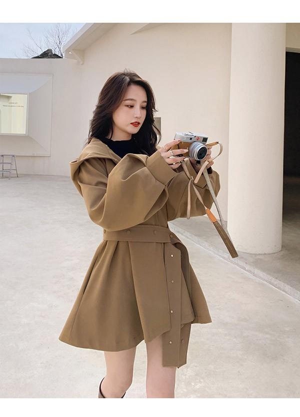 ケープコート パフスリーブ マント ショート丈 レディース 大きめ ゆったり 防寒 ゆったり 体型カバー 秋冬 おしゃれ 無地 ポンチョ アウター チェスター アウター 大人 上品 通勤 秋冬物 暖かい 可愛い bg006zezel9 ケープコート パフスリーブ マント ショート丈 レディース 大きめ