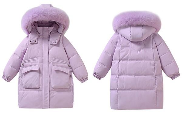 ダウンコート 子供服 女の子 ダウンジャケット 90％ダウン キッズ 防寒 ジャケット 子供 服 女の子 フェイクファー フード付き 通学 キッズ服 防寒 秋冬 ジュニア アウター 冬 通園 アウトドア 防水 韓国子供服_9