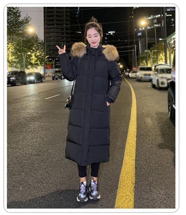 ダウンコート レディース ロング 90％ダウン 大きいサイズ 超ロング