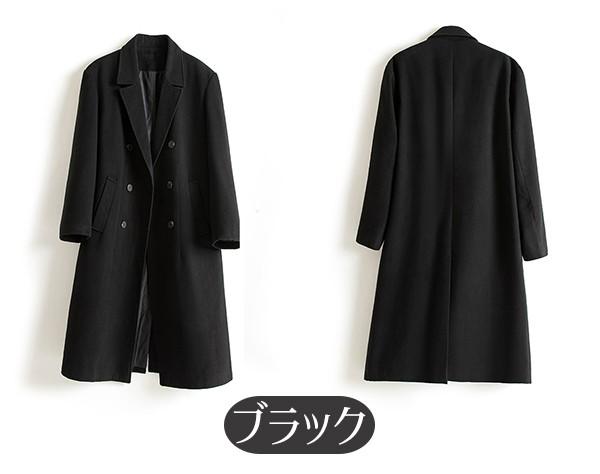 チェスターコート ジャケット ロング丈コート ビジネス フォーマル メンズ アウター 男性 秋冬コート メンズコート 手厚い 大きいサイズ 冬服 ブラック 無地 20代 30代 40代 bg077zezel9_2