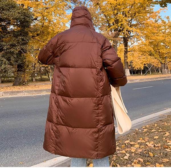 ダウンコート メンズ ダウンジャケット フードなし 大きいサイズ 黒