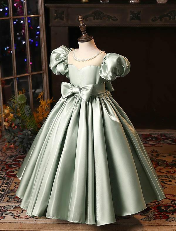 キッズドレス ドレス ピアノ 発表会 ロング 子供ドレス ワンピース