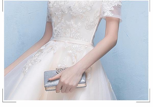 送料無料】パーティードレス フィッシュテール アシンメトリー ドレス