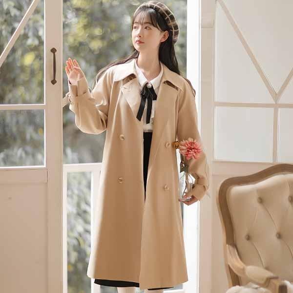 送料無料】トレンチコート レディース アウター コート 小柄 小さい