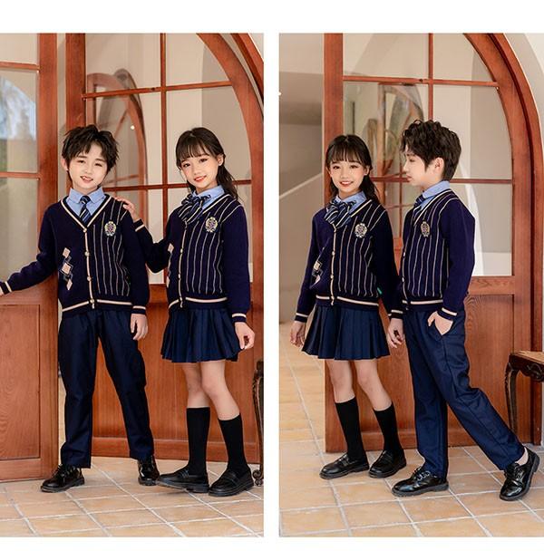 秋冬服 学生服 子供制服 子供カーディガン ユニフォーム 卒業式 入園 女の子 男の子 受験 小学校 中学生 キッズ通園 通学制服 フォーマル 子供服 卒園式 発表会 100 110 120 130 140 150 160 165 170 175 dv198zezes1_5