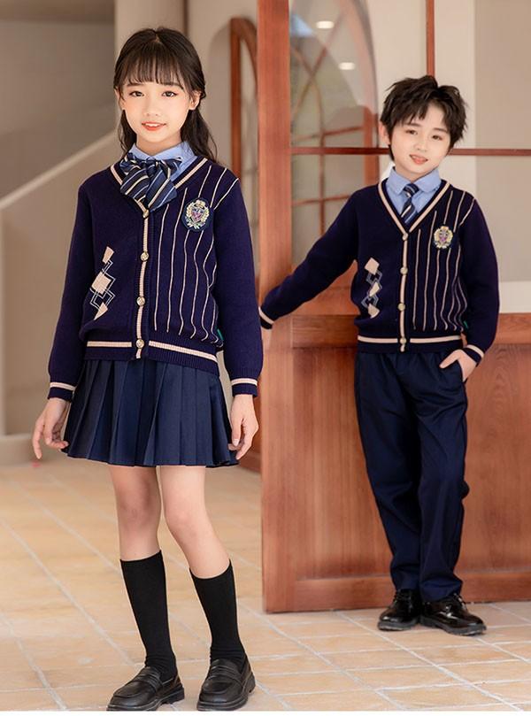 秋冬服 学生服 子供制服 子供カーディガン ユニフォーム 卒業式 入園 女の子 男の子 受験 小学校 中学生 キッズ通園 通学制服 フォーマル 子供服 卒園式 発表会 100 110 120 130 140 150 160 165 170 175 dv198zezes1_6