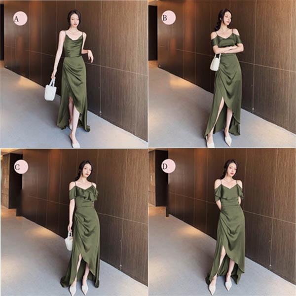 送料無料】ブライズメイド ドレス ロング丈 ロングドレス 袖付き 袖