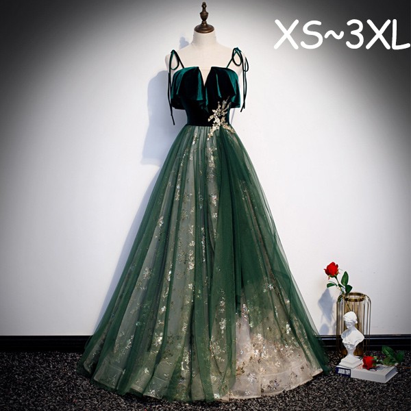 レディースドレス 大人 ピアノ発表会 演奏会 ロング丈 結婚式 半袖　編み上げ ワンピース 二次会 女子会 成人式 おしゃれ 可愛いロングドレス 袖あり お呼ばれ 20代 30代