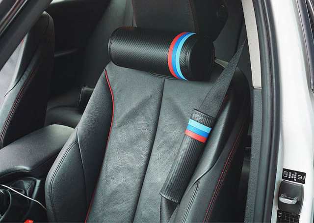 Blue Seat Belt Pads Sakura