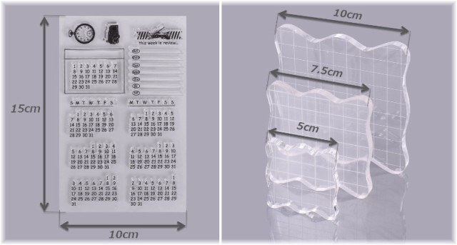 アクリルブロック アクリルパネル クリア 3個 カレンダー シール スタンプ ラバー Diy 手作り 道具 Mri C02 10 13日発送 の通販はau Pay マーケット マインドワン